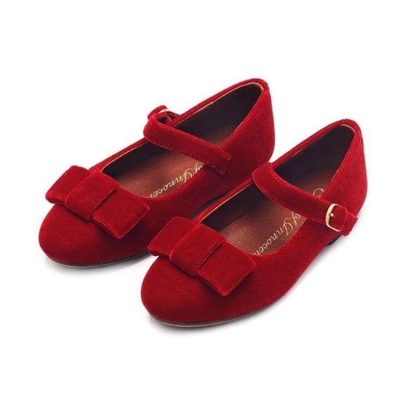 Age of Innocence ELLEN VELVET RED Shoes - Picture 9 of 11